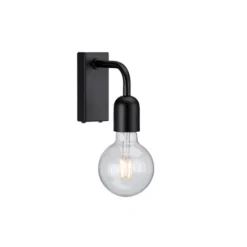 Belid Regal vägglampa 1 IP44 flat svart