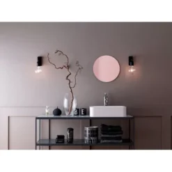 Belid Regal vägglampa 1 IP44 flat svart