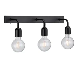 Belid Regal vägglampa 3 IP44 flat svart
