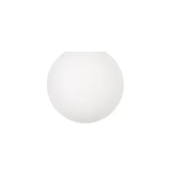 Konsthantverk Reservglas till Glob taklampa, matt opal Ø30cm