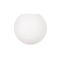 Konsthantverk Reservglas till Glob taklampa, matt opal Ø40cm