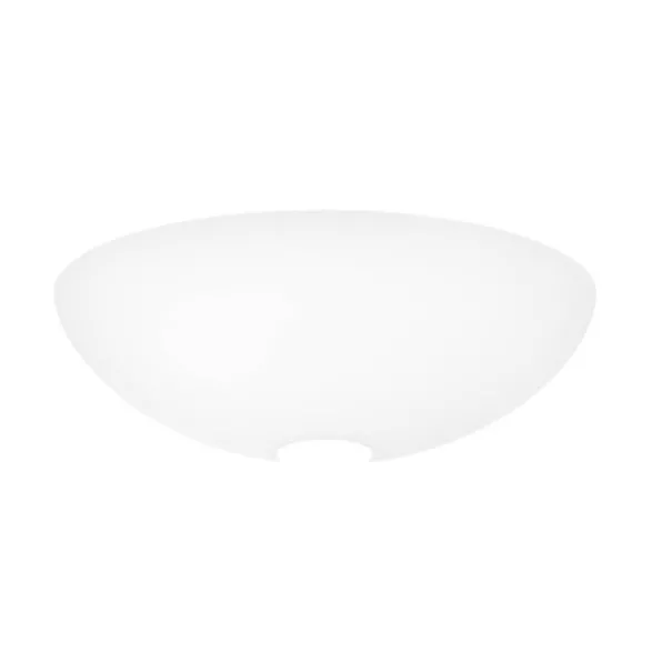 Konsthantverk Reservglas till Stävie plafond, vitmatt 38cm