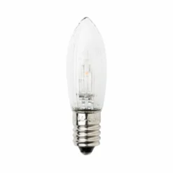Konstsmide Reservlampa E10 universal LED 0,3W klar, 7-pack