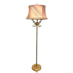 Vintage by Bright 1-2-3 Retro Glow Golvlampa 3-arm mässing