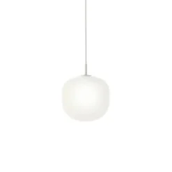 Muuto Rime pendel, grå/opal 25cm