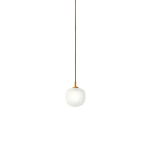 Muuto Rime pendel, orange/opal 12cm