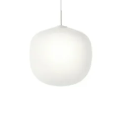 Muuto Rime pendel, vit/opal 45cm