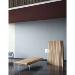 Muuto Rime pendel, vit/opal 25cm