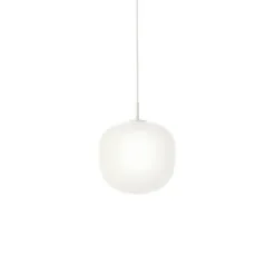 Muuto Rime pendel, vit/opal 25cm