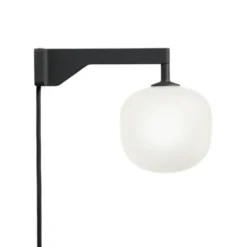 Muuto Rime vägglampa, Black