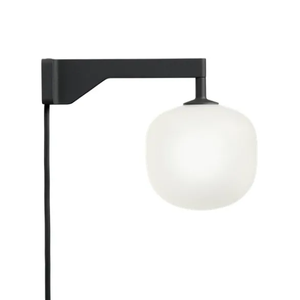 Muuto Rime vägglampa, Black