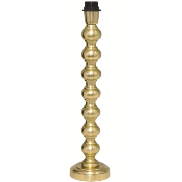 Hallbergs Belysning Ritz Lampfot Låg Borstad mässing 12,5cm