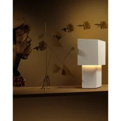 Pholc Romb Mini uppladdningsbar bordslampa Cotton