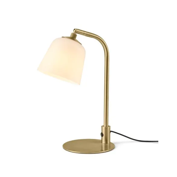 Halo Design Room 49 bordslampa Opal / Antik mässing