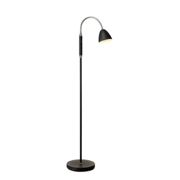 Halo Design Room Golvlampa 1L Svart/Krom