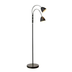 Halo Design Room Golvlampa 2L Svart/Krom