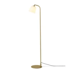 Halo Design Room 49 golvlampa Opal/mässing Ø15