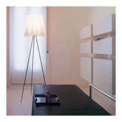 FLOS ROSY ANGELIS golvlampa, grå 178cm