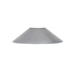 Konsthantverk Rustik skärm rå aluminium, 20cm