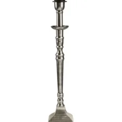 PR Home Salong lampfot, antiksilver 33cm