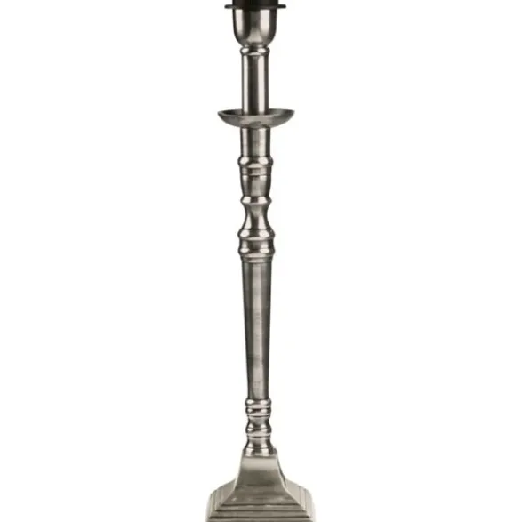 PR Home Salong lampfot, antiksilver 33cm