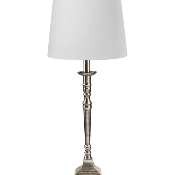 PR Home Salong lampfot, antiksilver 33cm