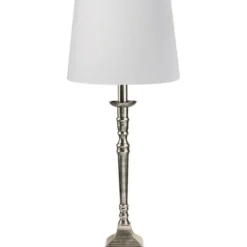 PR Home Salong lampfot, antiksilver 33cm
