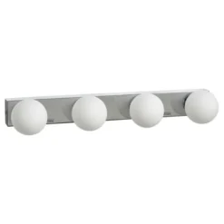 Armaturhantverk Sandhamn 4 vägglampa, krom 49,5cm