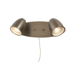 Aneta SANDNES vägglampa dubbel, tenn