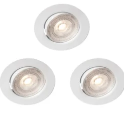 Llitt Sara 230V 3000K White 3-pack