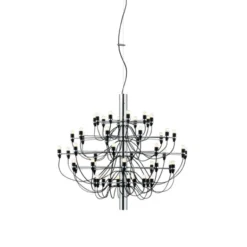FLOS Sarfatti 2097/50 takkrona, krom 100cm