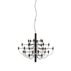 FLOS Sarfatti 2097/30 takkrona, mattsvart 88cm
