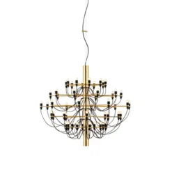 FLOS Sarfatti 2097/50 takkrona, mässing 100cm