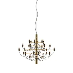 FLOS Sarfatti 2097/30 takkrona, mässing 88cm