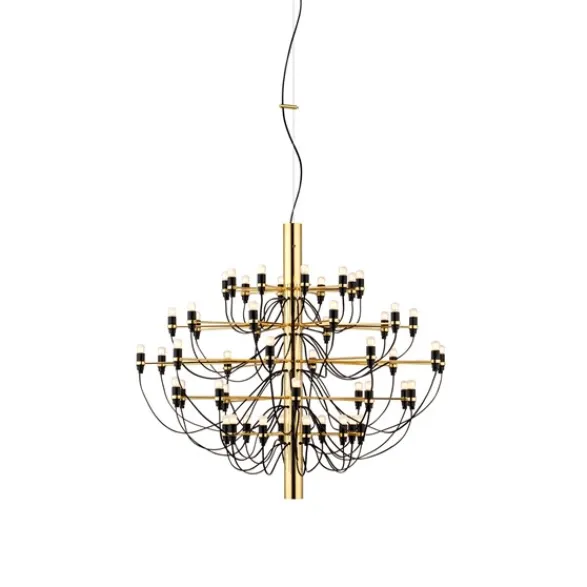 FLOS Sarfatti 2097/50 takkrona, mässing 100cm