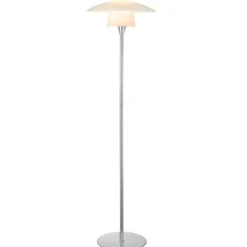 Halo Design SCANDINAVIA Golvlampa Ø40 Opal / Krom