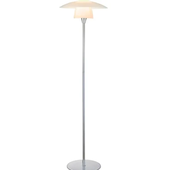 Halo Design SCANDINAVIA Golvlampa Ø40 Opal / Krom