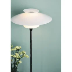Halo Design SCANDINAVIA Golvlampa Ø40 Opal / Krom