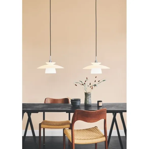 Halo Design SCANDINAVIA Taklampa Ø40 Opal / Krom