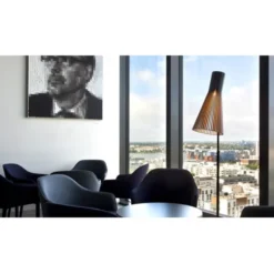 Secto Design Secto golvlampa, svart 175-185cm