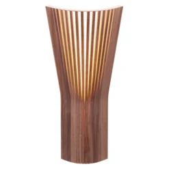 Secto Design Secto Small Corner vägglampa, Valnöt