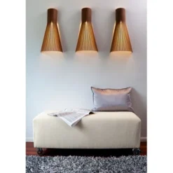 Secto Design Secto vägglampa, svart 60cm