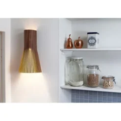 Secto Design Secto vägglampa, valnöt 45cm