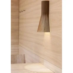 Secto Design Secto vägglampa, valnöt 45cm