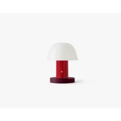 &tradition Setago JH27 bordslampa, Maroon/Grape