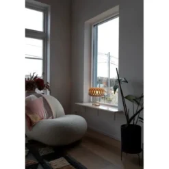Pilke Signature 25 bordslampa amber/björk