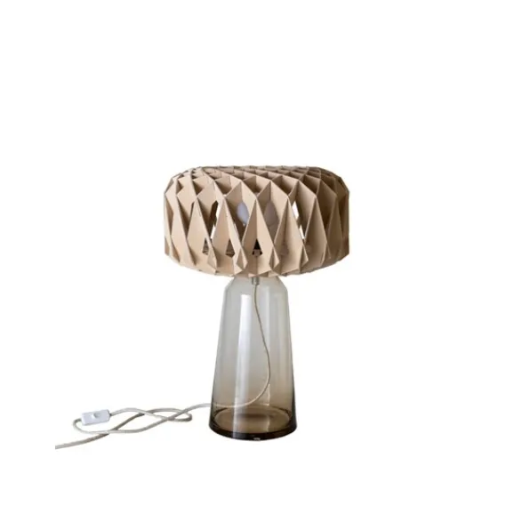 Pilke Signature 35 bordslampa amber/björk
