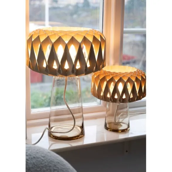Pilke Signature 35 bordslampa amber/björk