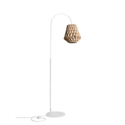 Pilke Signature 28 Golvlampa Vit/Björk