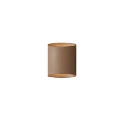 Belid Sinne G9 vägglampa, sandstruktur/mässing